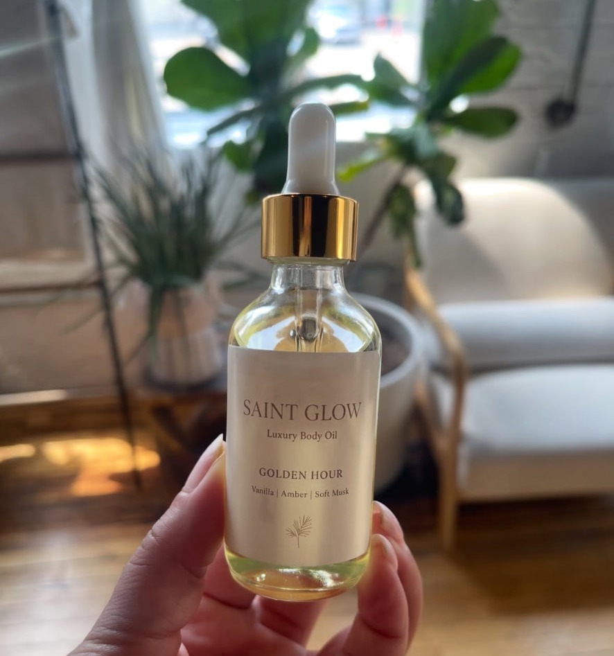 Customer photo of Golden Hour body oil