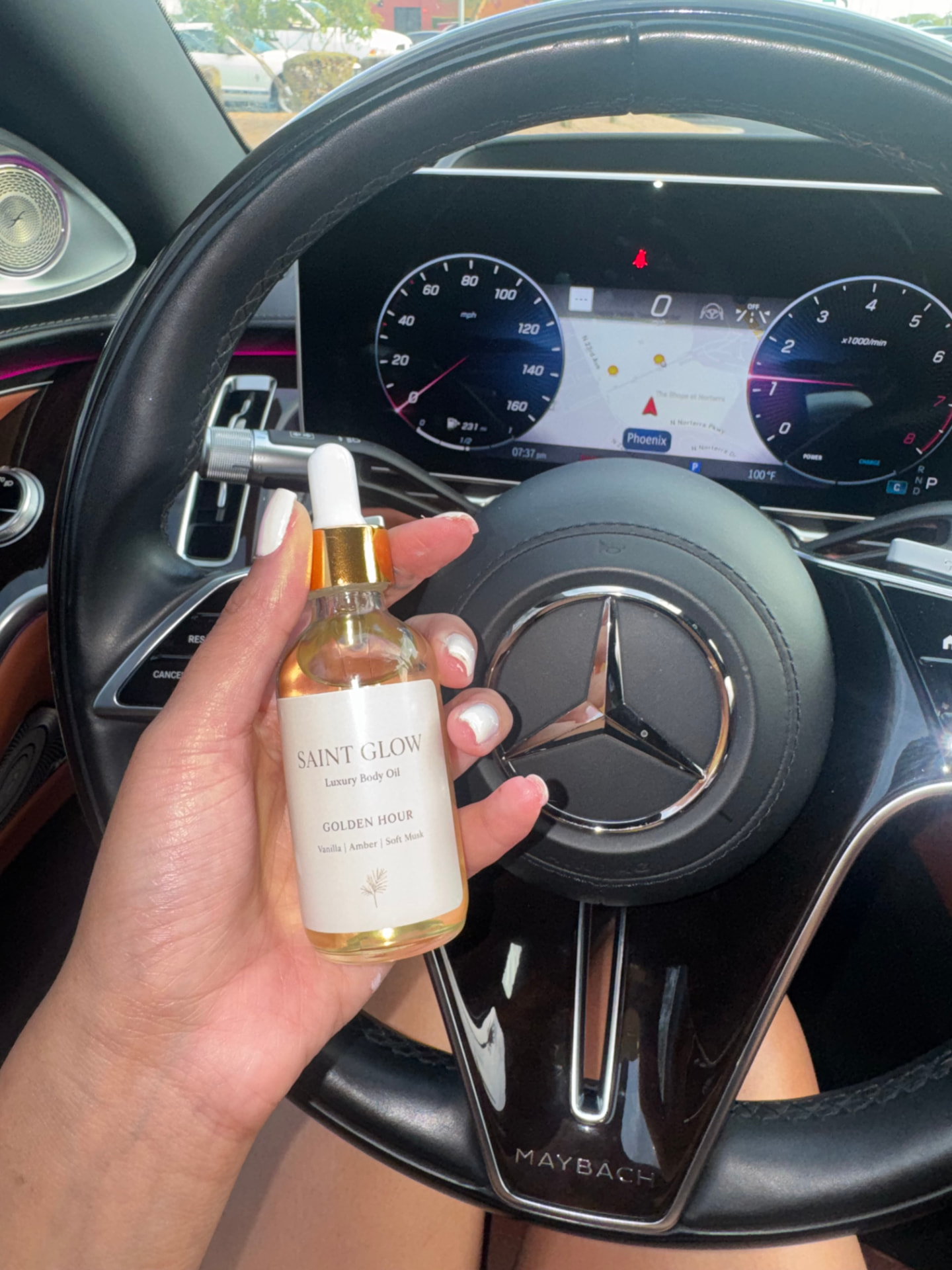 Customer photo of Golden Hour body oil