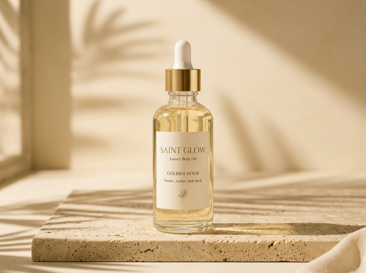 Golden Hour luxury body oil